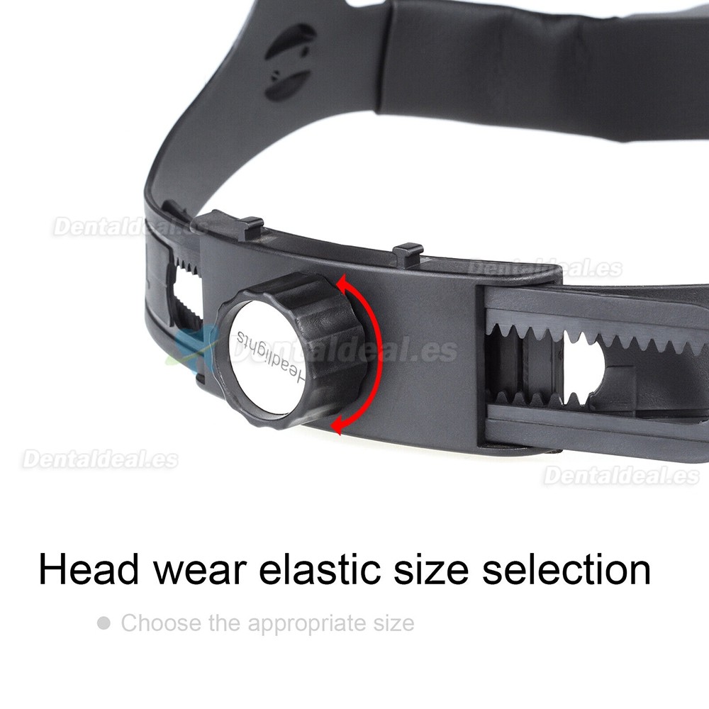 YUYO DY-509 L&aacute;mpara Frontal Dental LED Inal&aacute;mbrica 3W Quir&uacute;rgica